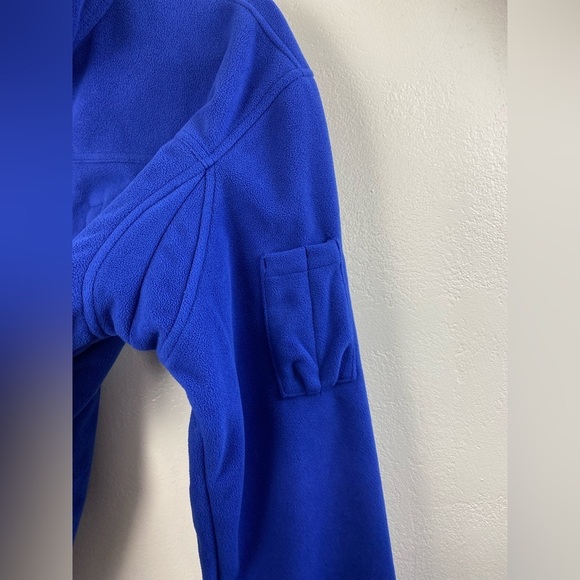Duluth Trading Fleece Full Zip Blue Gorpcore Outdoor Jacket Men’s Large - Picture 7 of 14